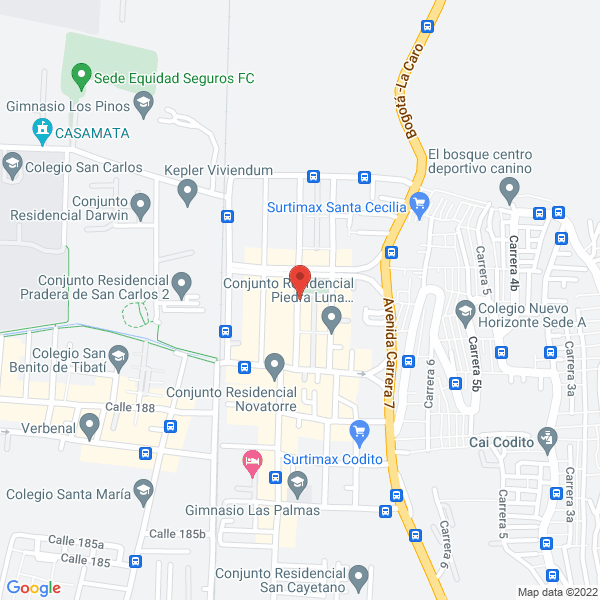 Map of Tecno Wall S.A.S.