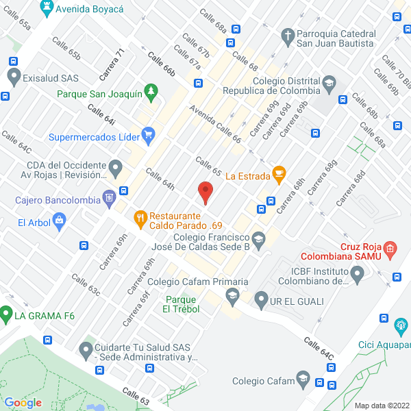 Map of Tecnocom De Colombia