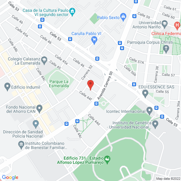 Map of Tecnologías Orozco Torres S.A.S.