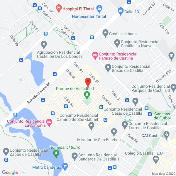Map of Tecnologo Francisco Javier Villamil