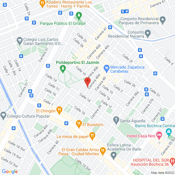 Map of Transagregados El Diamante Ltda.