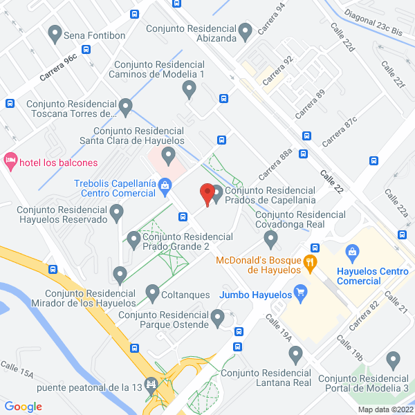 Map of Transinversiones Corpin S.A.S.