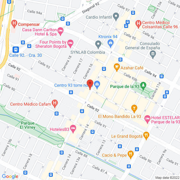 Map of The Lunch