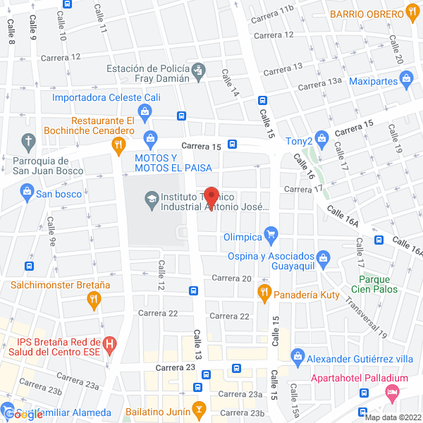 Map of Tienda Mixta La Americana