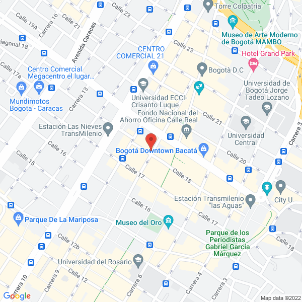 Map of Tienda Naturista Olimpo