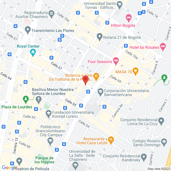 Map of Valor En Franquicias S.A.S.