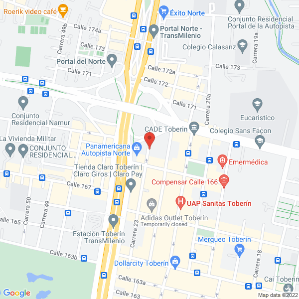 Map of Valtec S.A.S