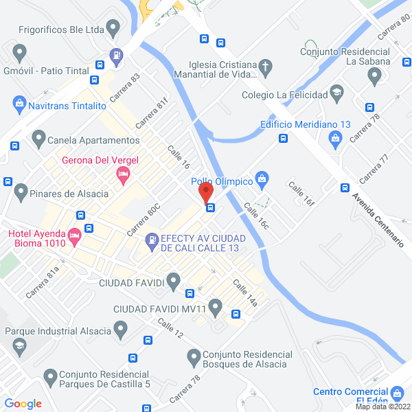 Map of Transportes Inversiones Velandia Ltda.