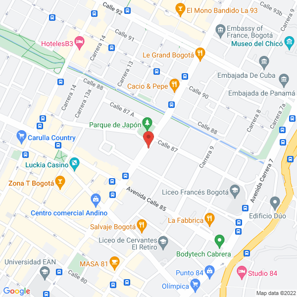 Map of Unisercoop