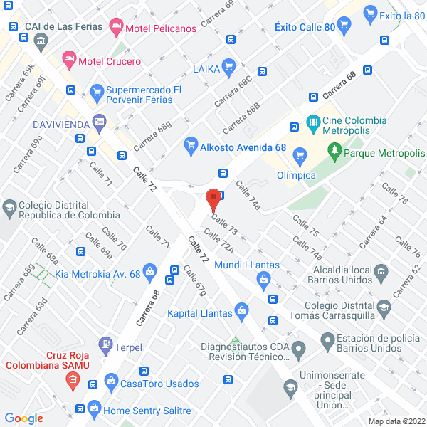 Map of Unitaxis