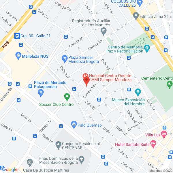 Map of Vidrios Y Cristales Igar Ltda.