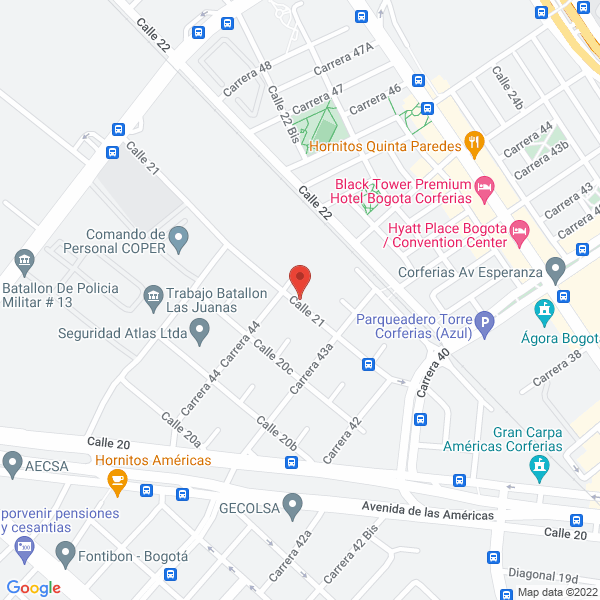 Map of Vilca S.A.