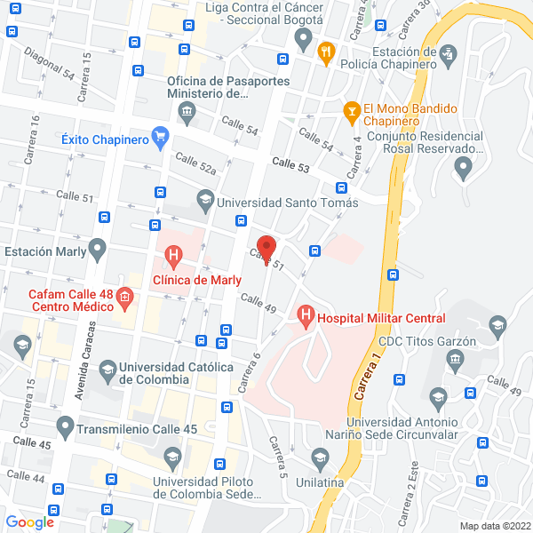 Map of Villa Hernández Y Cía. Ltda.