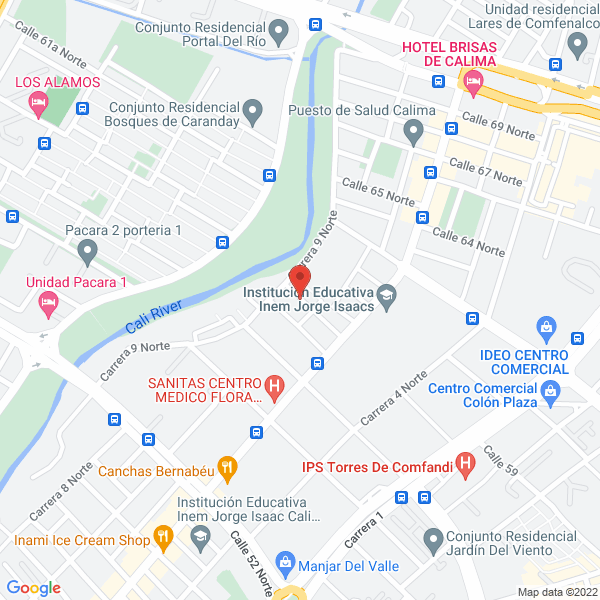 Map of Variedades Solano A.