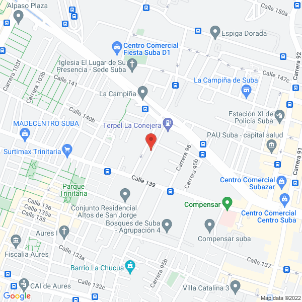 Map of Varyf Ltda