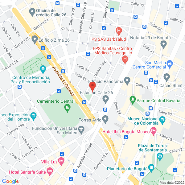 Map of World Educational Programs Ltda.