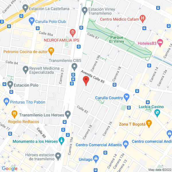 Map of Zq Arquitectos