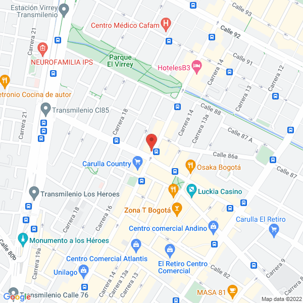 Map of Zuleta Consulting S.A.S.