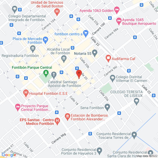 Map of Aci Cargo Logística S.A.S.