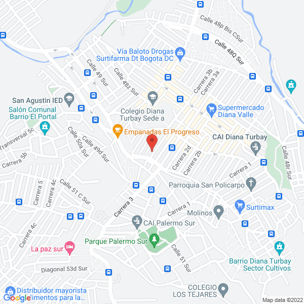 Map of Acopiar