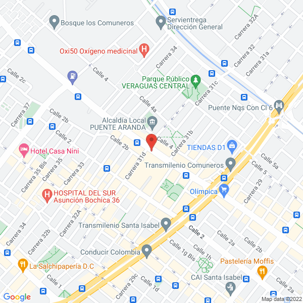 Map of Confecciones Viotto Ltda.