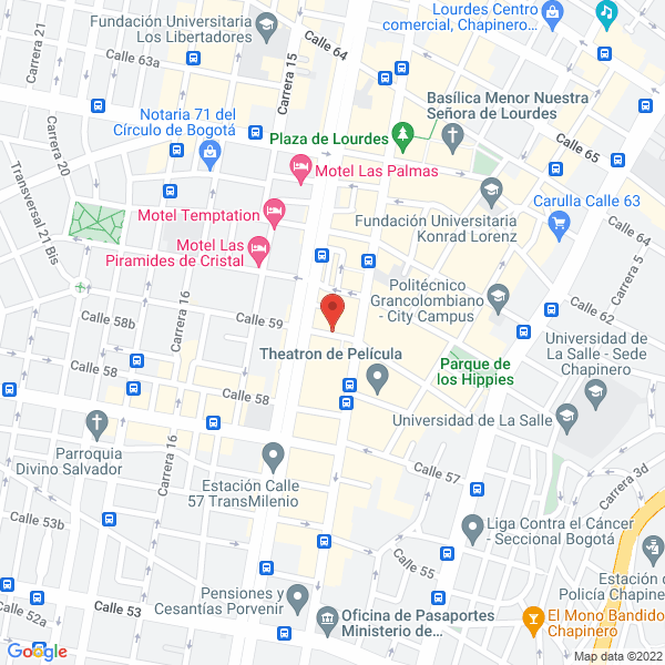 Map of Cooperativa Multiactiva Coopsergral