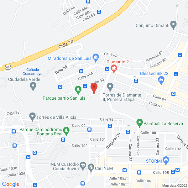 Map of Corporacion Grupo Ventana Teatro