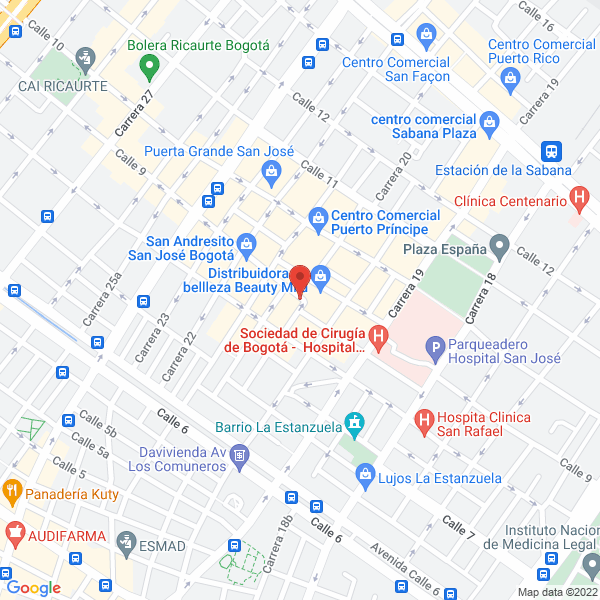 Map of Corporacién Montesion