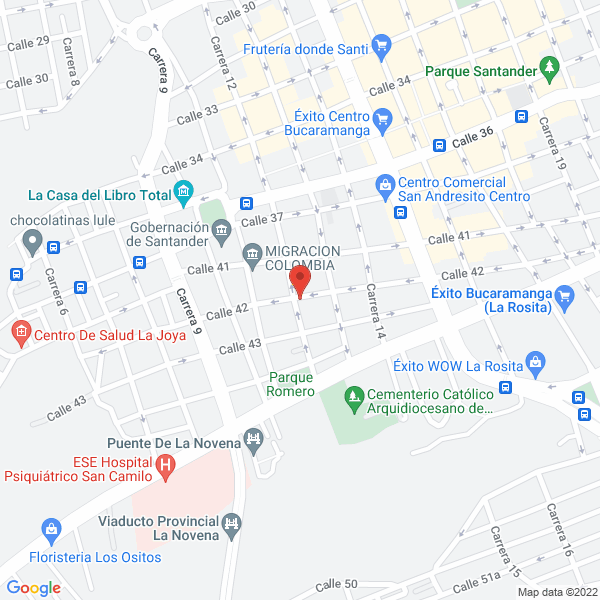 Map of Corporación Posada Del Peregrino San Cayetano