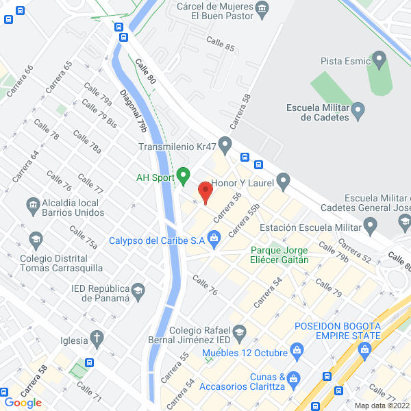 Map of Rodriguez William