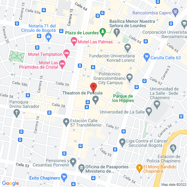 Map of Cree Ser Educacion Con Valores S.A.S.