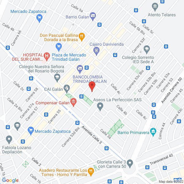 Map of Creaciones Deportivas Snad Sport