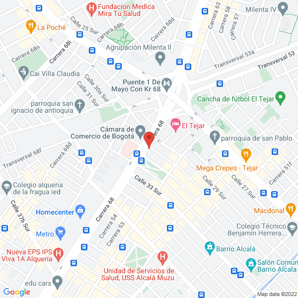 Map of Creaciones Emmily G.O.