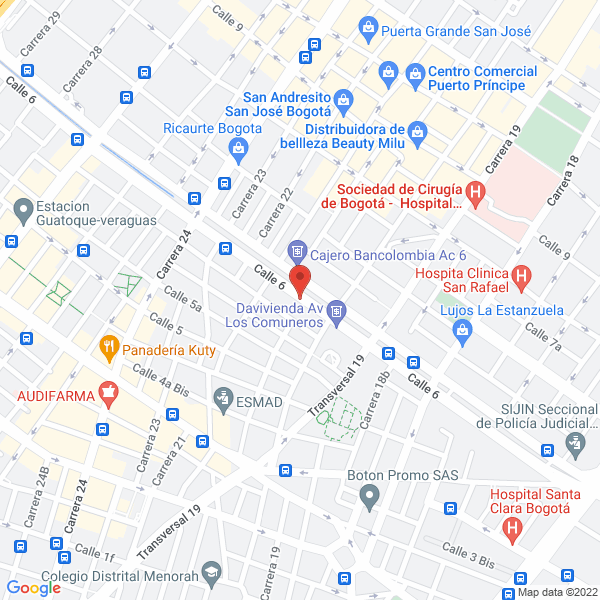 Map of Cromados El Brillante