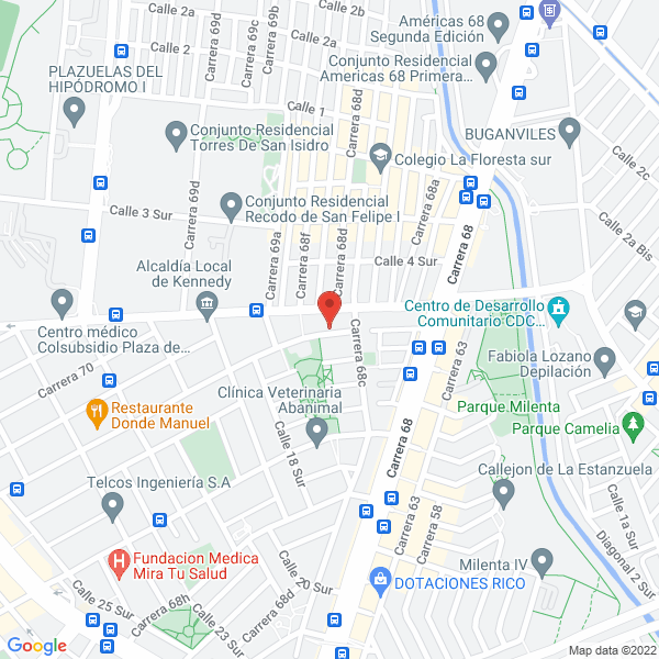 Map of Cromapack Ltda.
