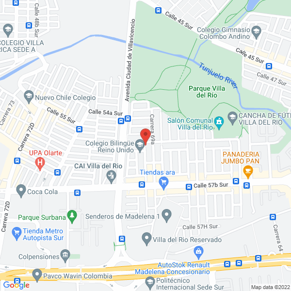 Map of Cusguen Esquivel Y Cúa. Ltda. Asesores De Seguros