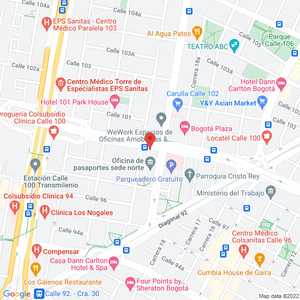 Map of Cv Seguros Ltda.