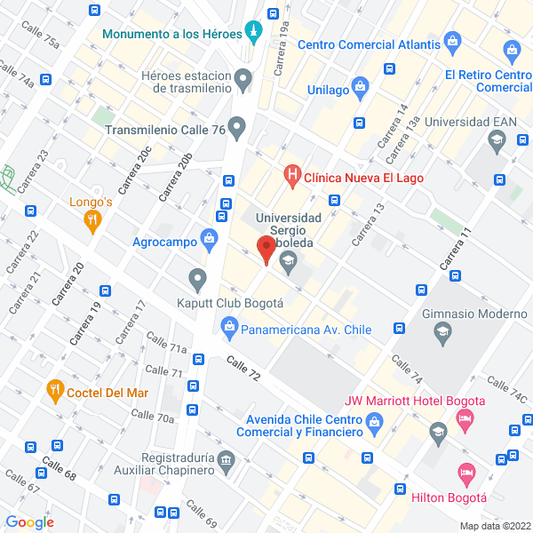Map of Grupo Empresarial Upelink - Quiero Clientes