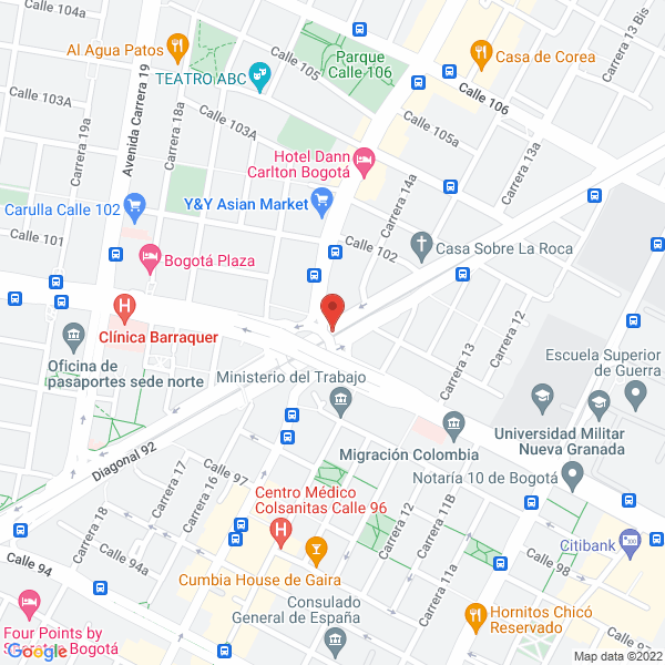 Map of Denticare S.A.S.