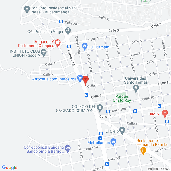 Map of Depósito De Empaques El Dorado