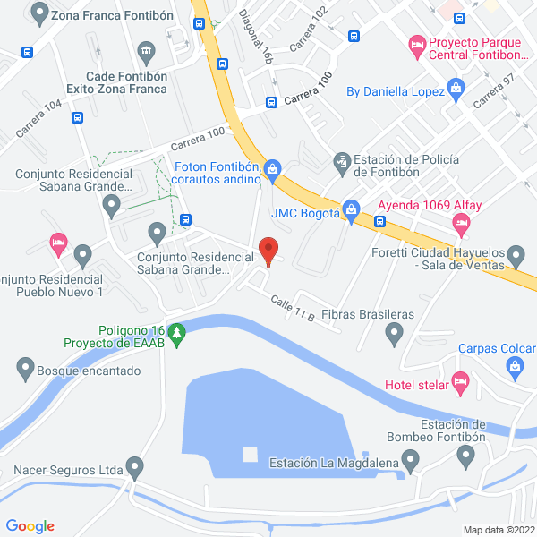 Map of Depósito Y Ferretería El Metal S.A.S.