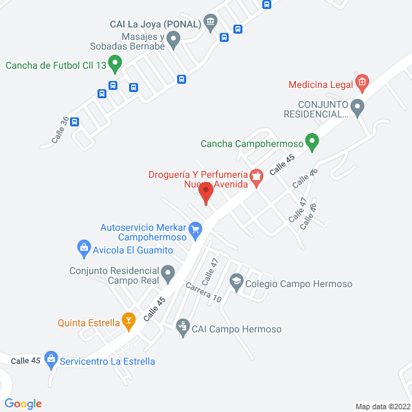 Map of Calzado Hormiguitas