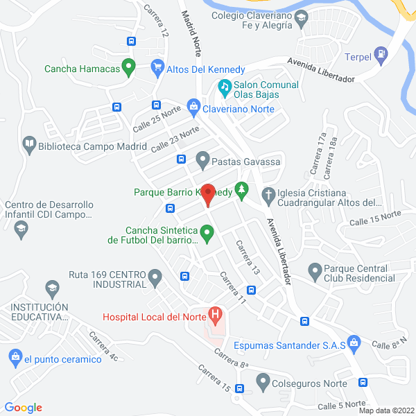 Map of Panadería Y Pastelería La Magia Del Trigo