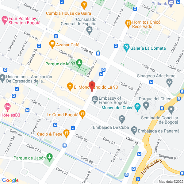 Map of Servicios De Operación Logística Sol S.A.S.