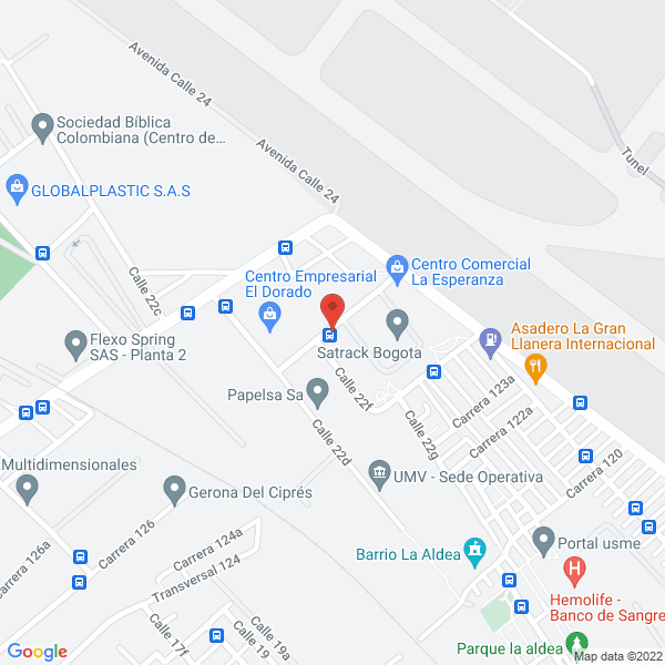 Map of Hv Services & Supply S.A.S.