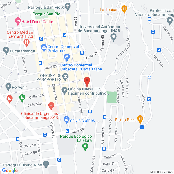 Map of Petrolabin Ltda.