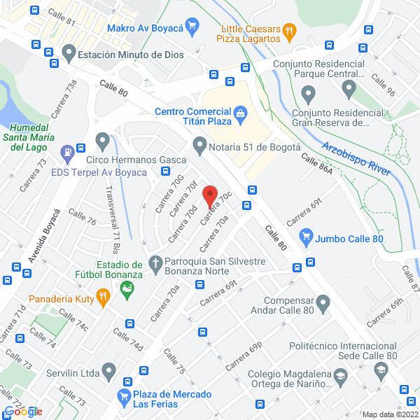 Map of Calzado Fidenci