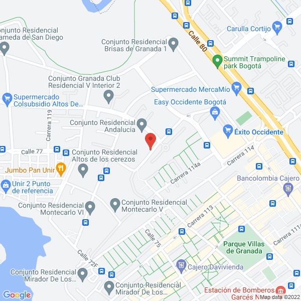 Map of Redetec Comunicaciones E.U.