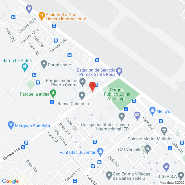 Map of Inverlym S.A.S.
