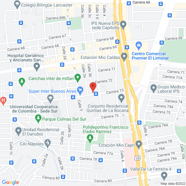 Map of Cimaz S. A. S